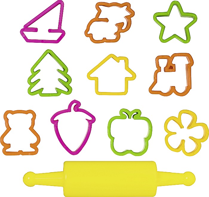 KP FORME MODELAJ PLASTILINA 11 PIESE 2151140 [1]