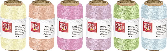 KP SFOARA POLIESTER 1MM*40M CULORI ASORTATE PASTEL 6266201 [2]