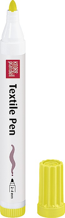 KP MARKER TEXTILE 2-4MM VF ROTUND GALBEN INTENS 9245002 [2]