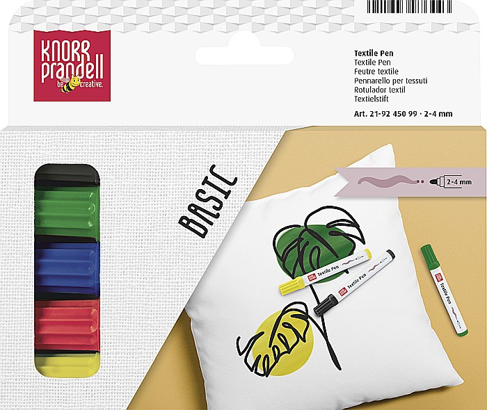 KP MARKER TEXTILE 2-4MM VF ROTUND 5/SET CULORI ASORTATE 9245099 [2]