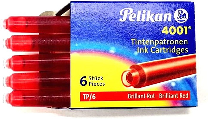 HE PATROANE CERNEALA PELIKAN 6/SET MICI ROSU 301192 [2]