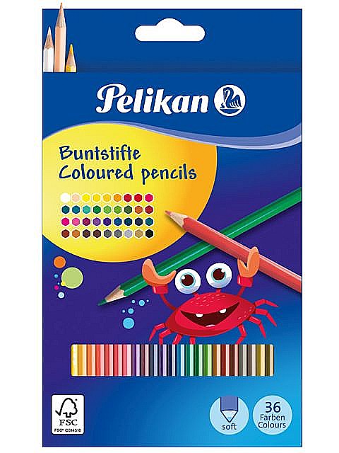 HE CREIOANE COLORATE 36/SET PELIKAN 700139 [1]