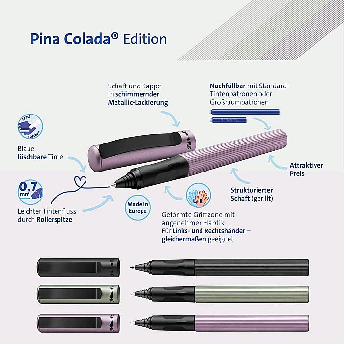 HE ROLLER PELIKAN PINA COLADA 824392 MOV METALIZAT [5]