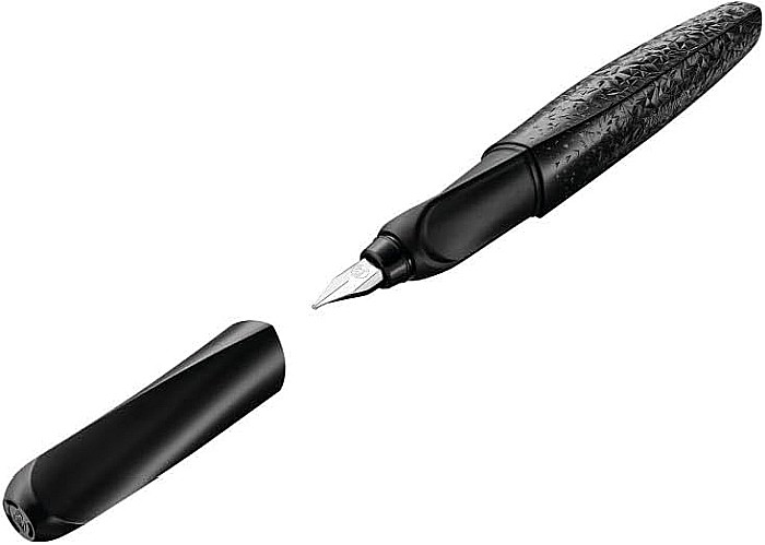 HE STILOU PELIKAN TWIST M GRIP ERGONOMIC ALB/NEGRU  CU 2 REZERVE 824637 [6]