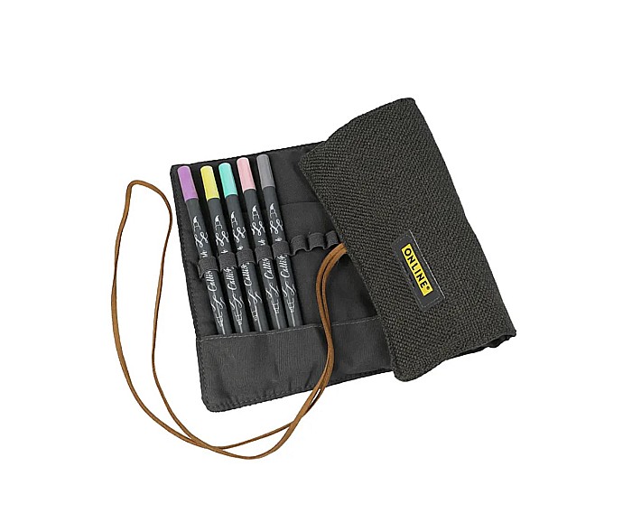 ONLINE PENAR CALLI.BRUSH ECHIPAT, 5 CARIOCI TIP PENSULA 2 CAPETE PASTEL 19130 [2]