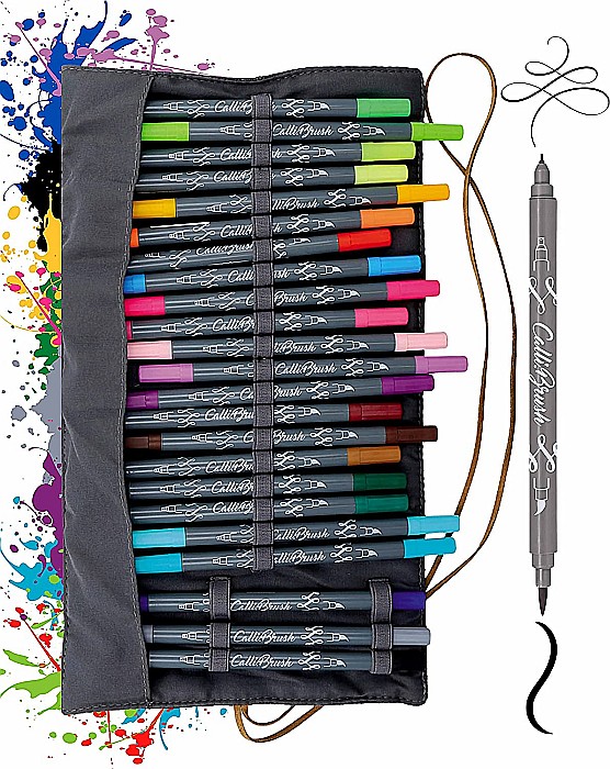 ONLINE PENAR CALLI.BRUSH ECHIPAT, 24 CARIOCI TIP PENSULA 2 CAPETE 81463 [1]