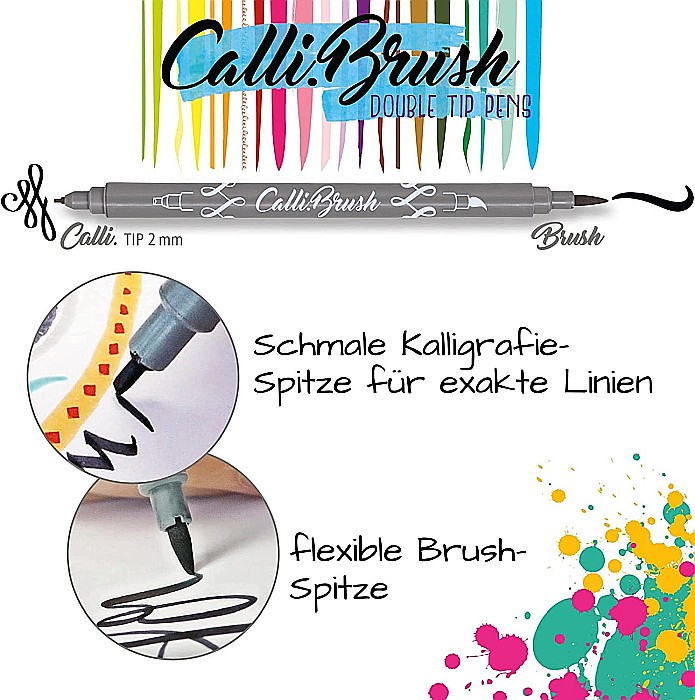 ONLINE PENAR CALLI.BRUSH ECHIPAT, 24 CARIOCI TIP PENSULA 2 CAPETE 81463 [2]