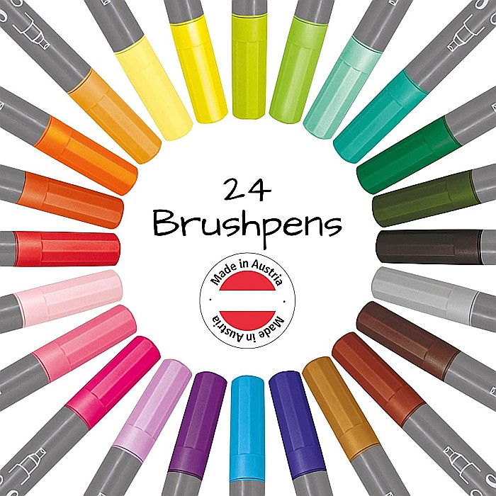 ONLINE PENAR CALLI.BRUSH ECHIPAT, 24 CARIOCI TIP PENSULA 2 CAPETE 81463 [3]