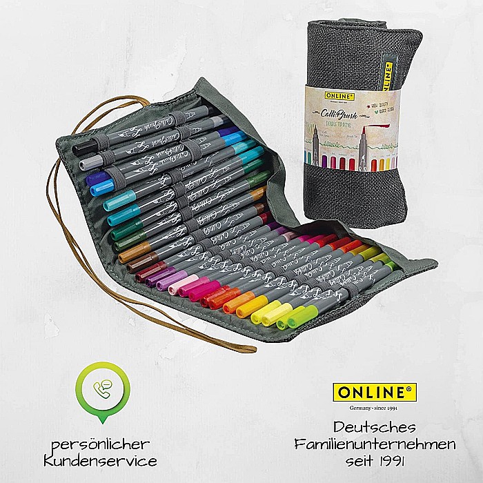 ONLINE PENAR CALLI.BRUSH ECHIPAT, 24 CARIOCI TIP PENSULA 2 CAPETE 81463 [6]