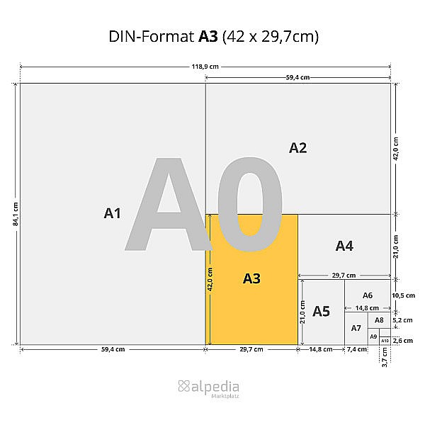 RT BIBLIORAFT FALKEN A3 7.5CM MARMORAT FA000100 [2]