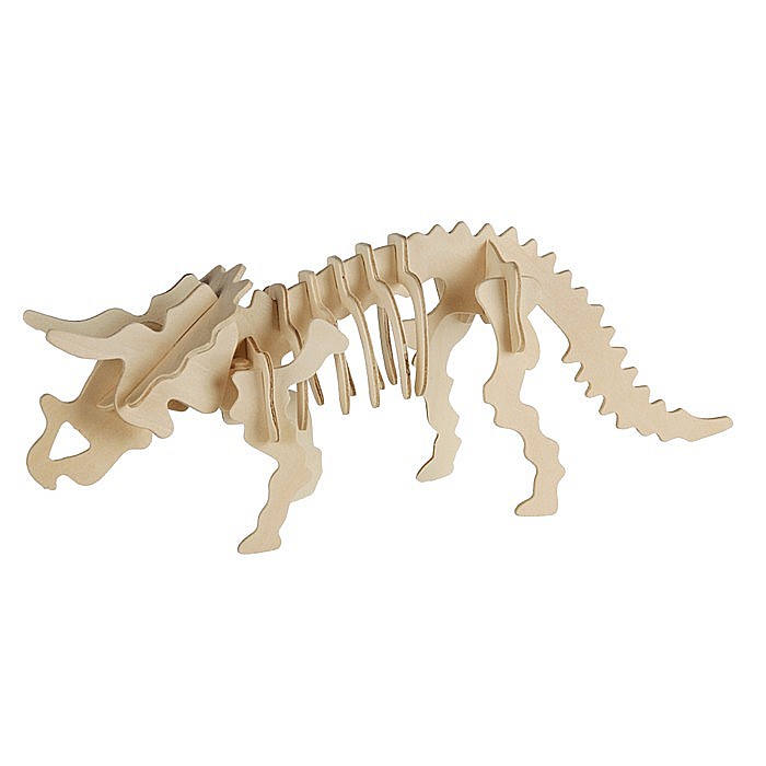 BLU PUZZLE LEMN 3D 12*30CM SCHELET DE DINOZAUR 76/6045 [7]