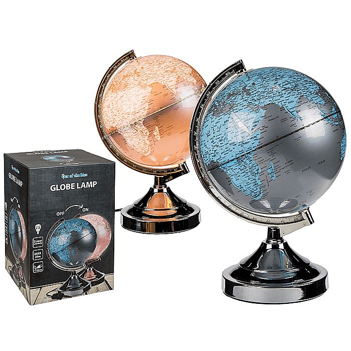 BLU LAMPA E14 GLOB PAMANTESC H:32CM, D:21CM 15W 220-240V 57/1283 [1]