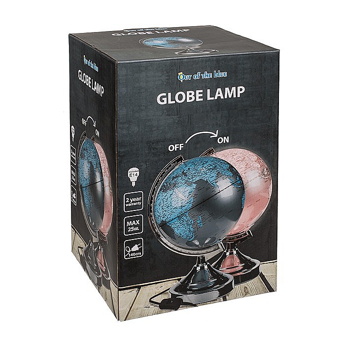 BLU LAMPA E14 GLOB PAMANTESC H:32CM, D:21CM 15W 220-240V 57/1283 [5]
