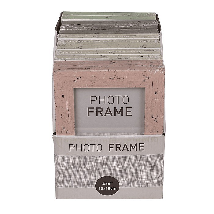 BLU RAMA FOTO PLASTIC 10*15CM IMITATIE LEMN PASTEL 94/2570 [7]