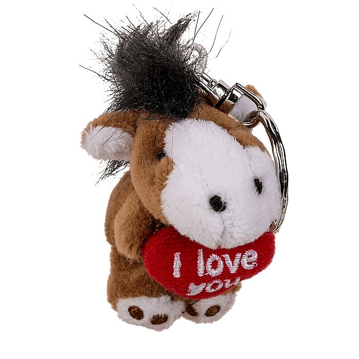 BLU BRELOC METALIC JUCARII PLUSH 6CM I LOVE YOU DIVERSE MODELE 63/0096 [7]