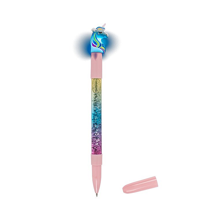 BLU PIX UNICORN CU SCLIPICI SI LED COLORAT 24 CM 29/2803 [12]