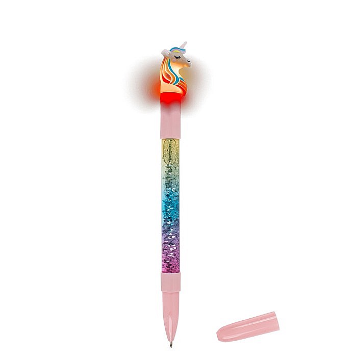 BLU PIX UNICORN CU SCLIPICI SI LED COLORAT 24 CM 29/2803 [9]