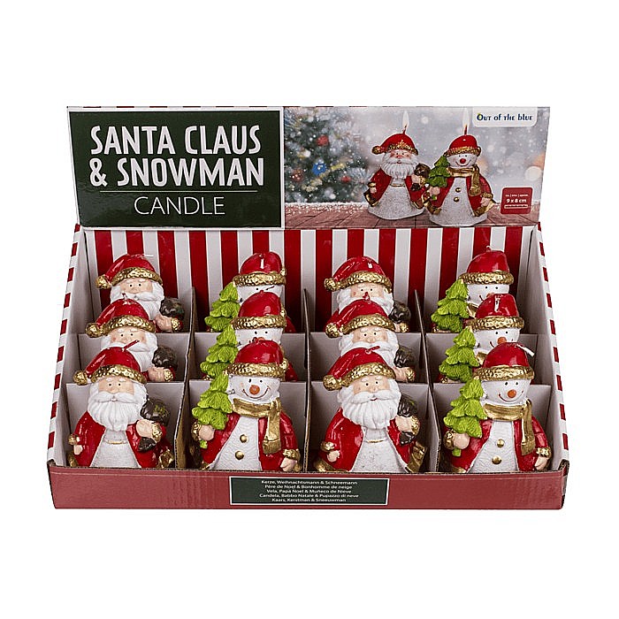 BLU LUMANARE 9*8CM MOS CRACIUN/OM DE ZAPADA 950113 [2]