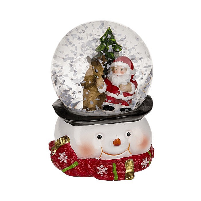 BLU GLOB DECORATIV DIN STICLA 5.2*6.5CM CRACIUN 950142 [4]