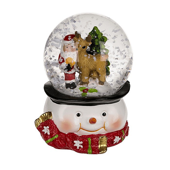 BLU GLOB DECORATIV DIN STICLA 5.2*6.5CM CRACIUN 950142 [5]