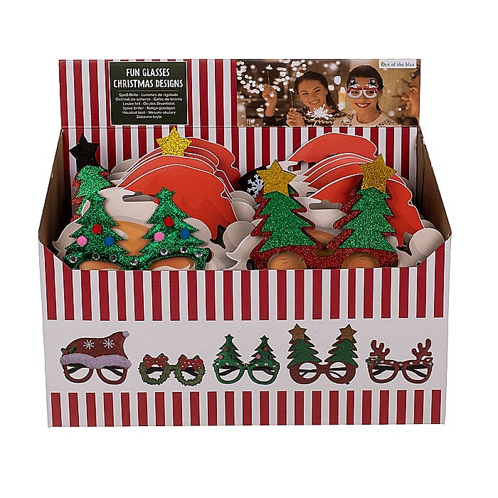 BLU OCHELARI PLASTIC FUNNY 16*12CM CRACIUN 99/2010 [2]