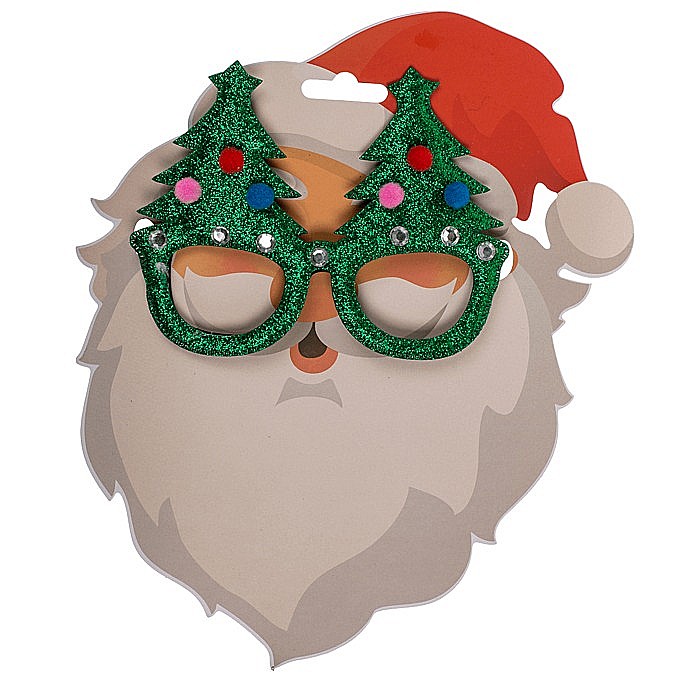 BLU OCHELARI PLASTIC FUNNY 16*12CM CRACIUN 99/2010 [3]