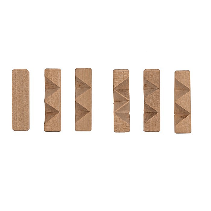 BLU PUZZLE DIN LEMN 4.5*4.5CM JOC DE INDEMANARE 76/6184 [11]