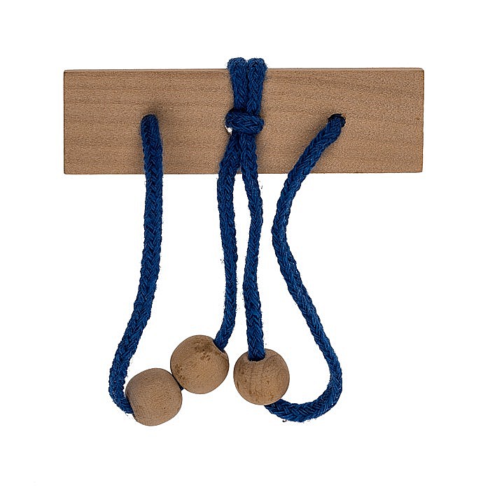 BLU PUZZLE DIN LEMN 4.5*4.5CM JOC DE INDEMANARE 76/6184 [16]