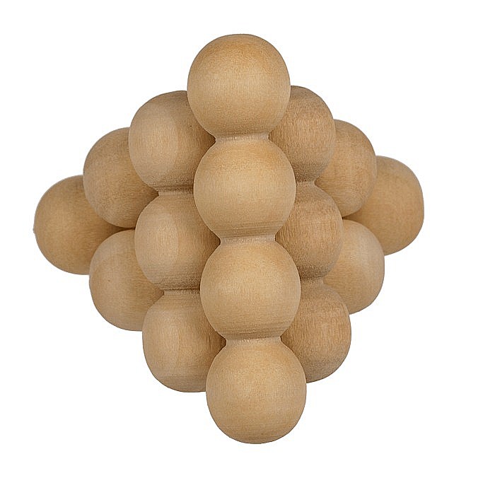 BLU PUZZLE DIN LEMN 4.5*4.5CM JOC DE INDEMANARE 76/6184 [6]