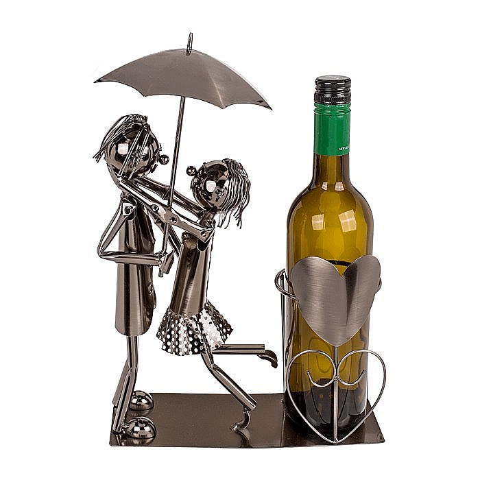 BLU SUPORT METALIC PENTRU STICLE 29*27CM LOVERS IV 71/3271 [2]