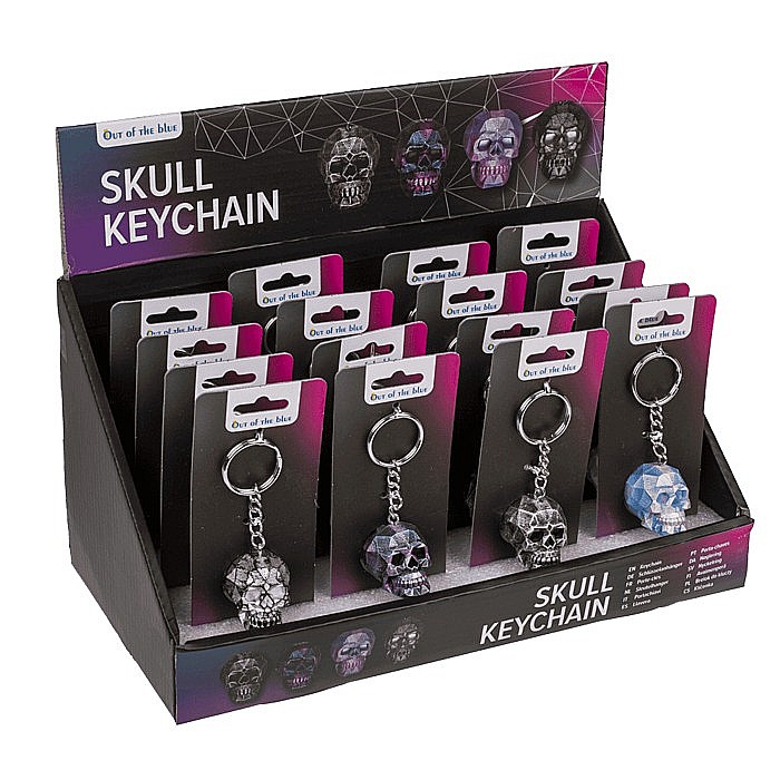 BLU BRELOC METALIC 4*4CM CRANIU 78/5777 [3]