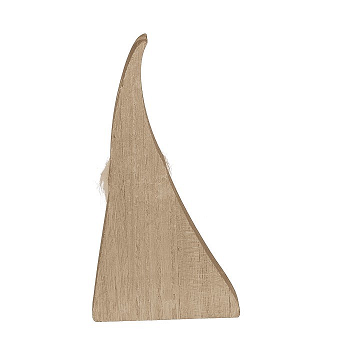 BLU SPIRIDUS DE CRACIUN DIN LEMN 10*2*20CM ALB-NEGRU 960424 [6]