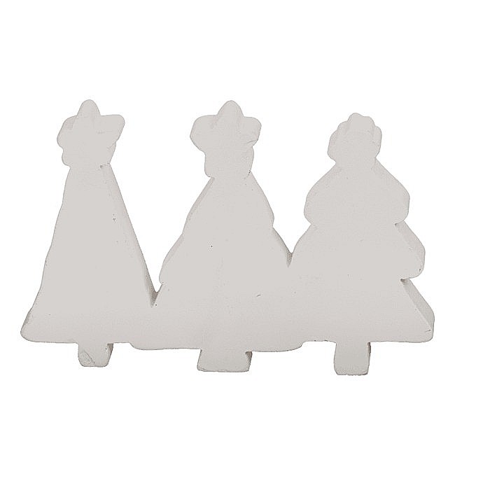 BLU DECORATIUNE CRACIUN BRADUTI LEMN 15*2*10CM ALB-ROSU 960435 [5]