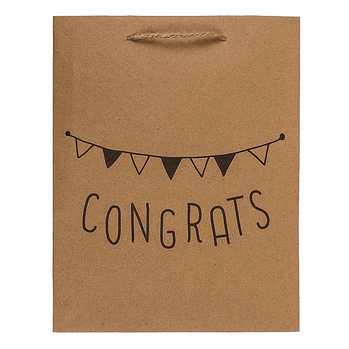 BLU SACOSA CADOU 18*8*23CM KRAFT LOVE ,FOR YOU, SURPRISE,CONGRATS 180764 [5]