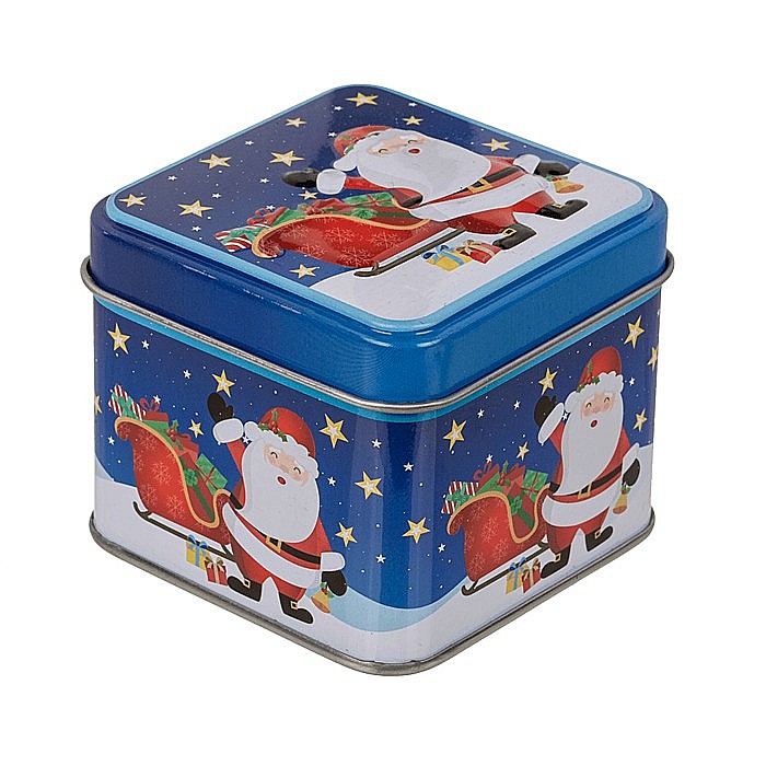 BLU CUTIE PATRATA METAL 7.5*6.5CM MOTIV CRACIUN 946253 [4]