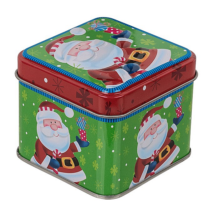 BLU CUTIE PATRATA METAL 7.5*6.5CM MOTIV CRACIUN 946253 [6]