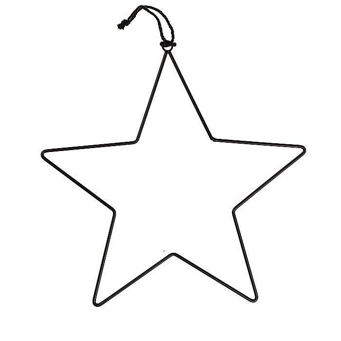 BLU DECORATIUNI SUSPENDATE DIN METAL STELUTE 4/SET 25-20-15-7.5CM 960456 [3]