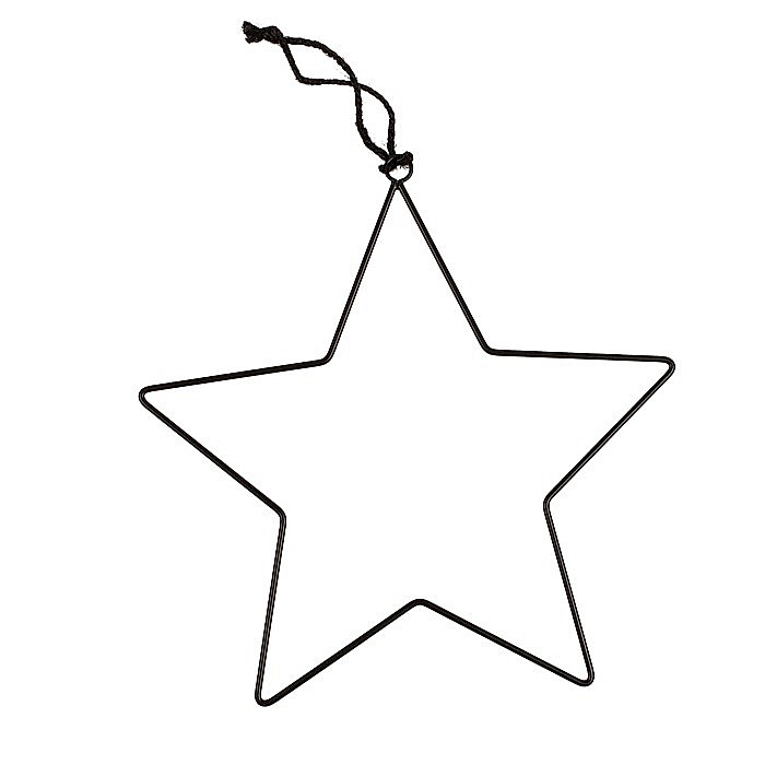 BLU DECORATIUNI SUSPENDATE DIN METAL STELUTE 4/SET 25-20-15-7.5CM 960456 [4]