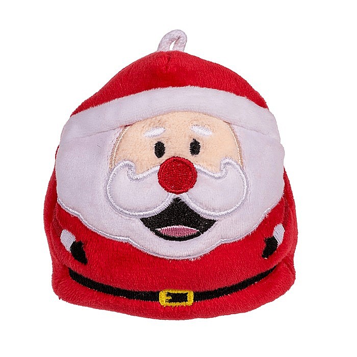 BLU BRELOC CHEI DIN PLUSH 9CM REVERSIBIL MOS CRACIUN/OM DE ZAPADA 99/6700 [4]