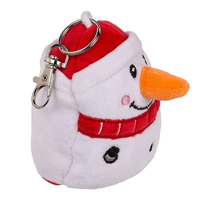 BLU BRELOC CHEI DIN PLUSH 9CM REVERSIBIL MOS CRACIUN/OM DE ZAPADA 99/6700 [7]