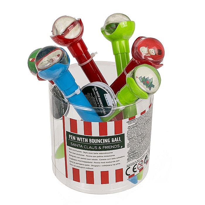 BLU PIX PLASTIC 17CM CU MINGIUTA SARITOARE MOTIV CRACIUN 99/6186 [2]