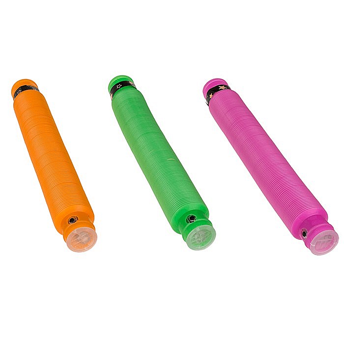 BLU JUCARIE ANTISTRES 20CM FORMA DE TUB CU LED CULORI ASORTATE 61/6671 [4]