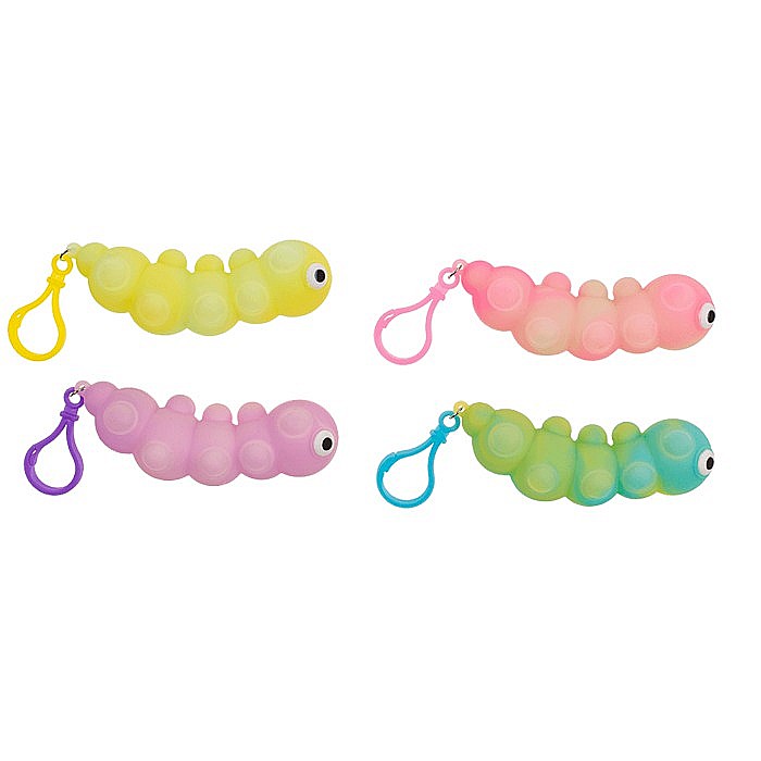 BLU BRELOC CHEI VIERME 11*3CM GLOW IN THE DARK 61/6683 [2]