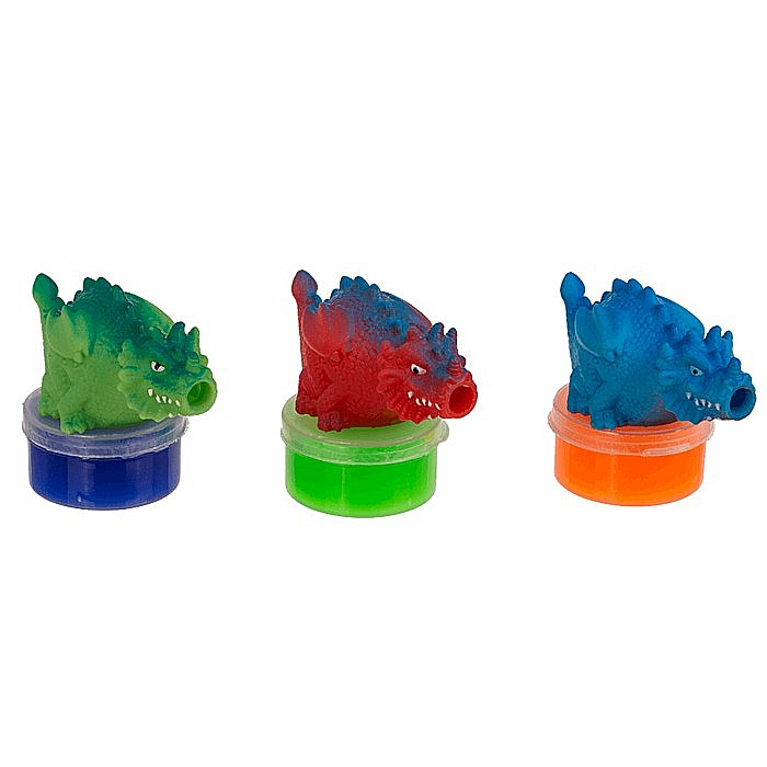 BLU SLIME SUCKER DINOZAUR 8.5*6CM 12/3028 [2]