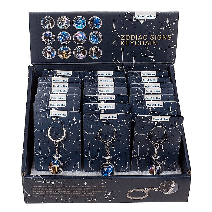 BLU BRELOC CHEI SEMN ZODIACAL 5CM DIVERSE MODELE 12/1127 [15]