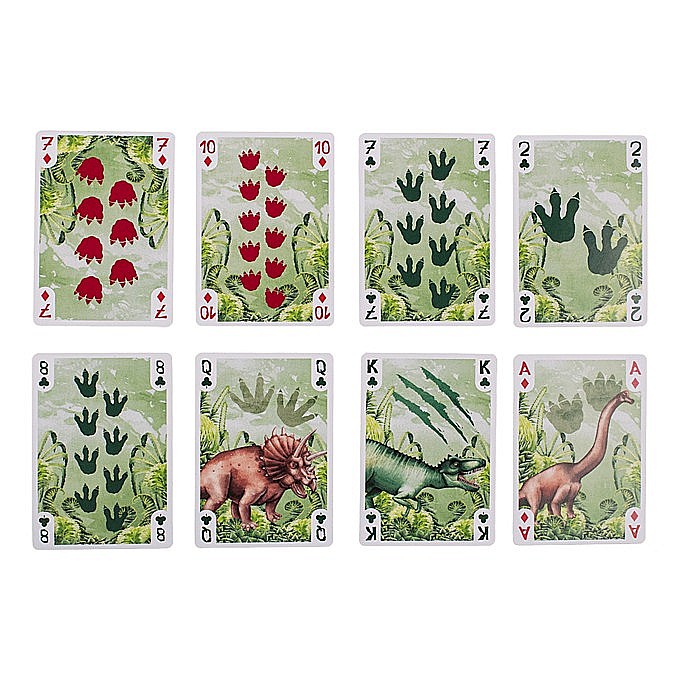 BLU CARTI JOC PLASTIC 5.7*8.7CM DINOZAURI 54/SET 76/5623 [5]