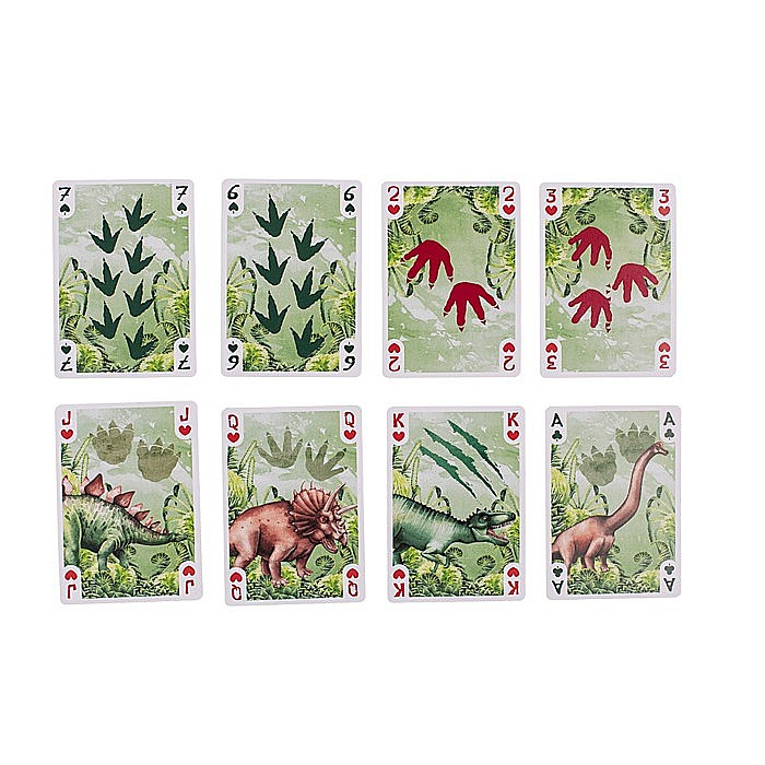 BLU CARTI JOC PLASTIC 5.7*8.7CM DINOZAURI 54/SET 76/5623 [6]