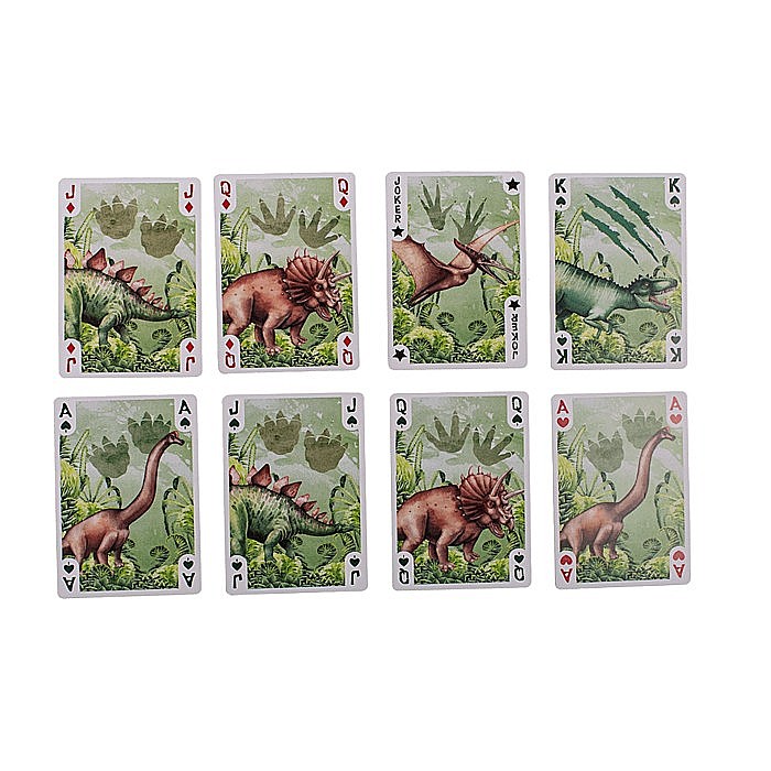 BLU CARTI JOC PLASTIC 5.7*8.7CM DINOZAURI 54/SET 76/5623 [7]