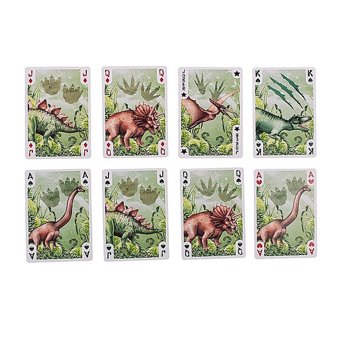 BLU CARTI JOC PLASTIC 5.7*8.7CM DINOZAURI 54/SET 76/5623 [8]