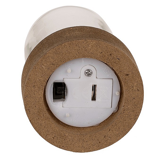 BLU DECORATIUNE LUMINOASA CRACIUN 8CM CU CUPOLA DE STICLA 160066 [10]